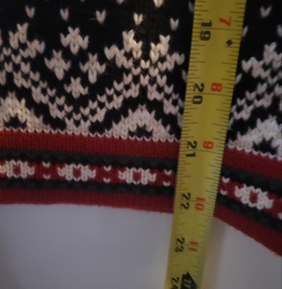 Womens Vintage L.L.Bean Nordic Fairisle Heavy Apres Ski Sweater Size Small - Picture 13 of 13